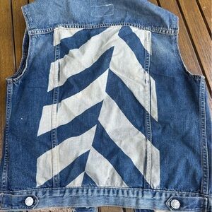 Rag & Bone Classic Blue Denim Vest